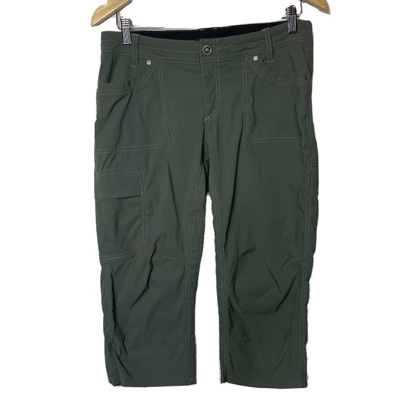 Kuhl Pants - KUHL Green Hiking Capris Size 8